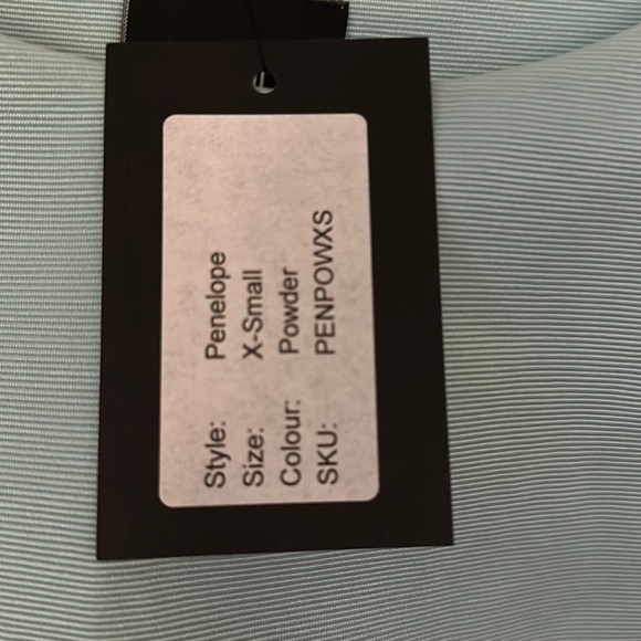 Madderson London Dresses Powder Baby Blue Maternity Dress Xs Poshmark